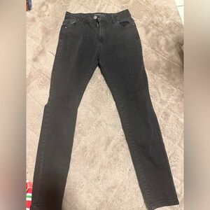Denim&Co girls Charcoal Skinny Jeans